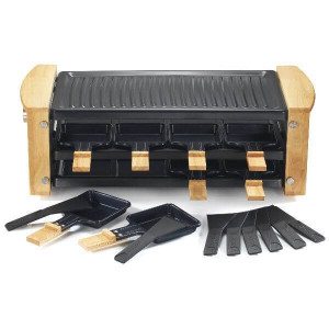 Appareil à Raclette & Grill pour 8 Personnes KitchenChef