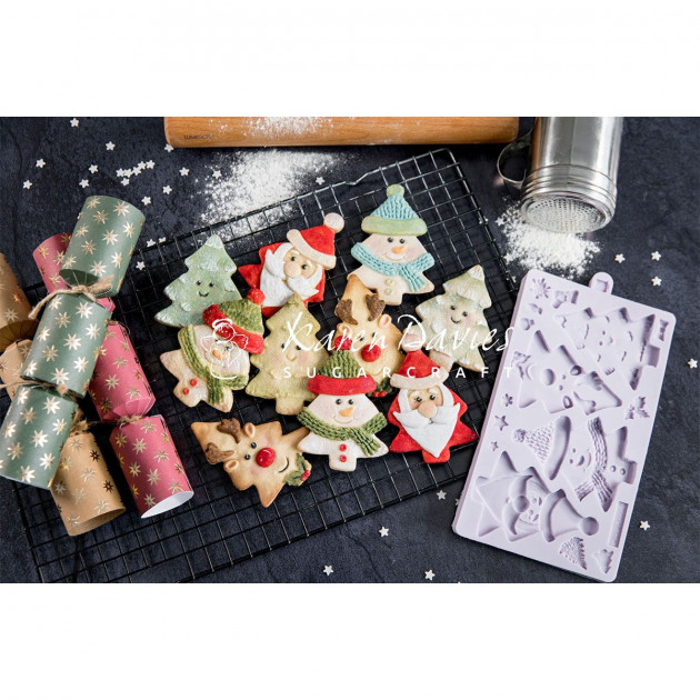 Gâteaux Sapins de Noël Karen Davies