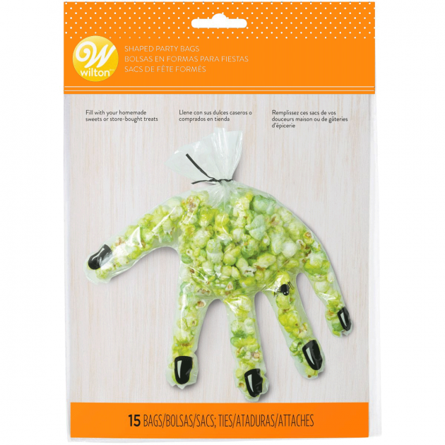 Sachet Bonbon Halloween Main (x15) Wilton