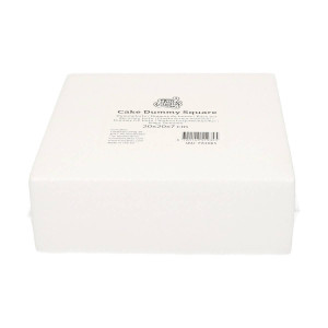 Support polystyrène carré H 7 cm - 20 x 20 cm Support polystyrène carré H 7 cm - 20 x 20 cm