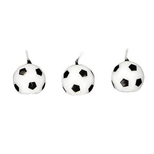 Bougies Ballons de Football (x6) Gatodéco Bougies Ballons de Football (x6) Gatodéco
