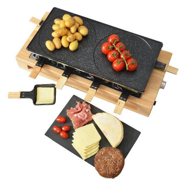 Appareil à Raclette & Grill pour 6 Personnes KitchenChef : achat, vente -  Cuisine Addict