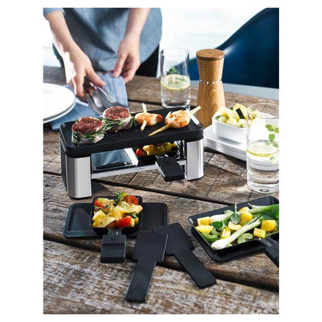 Appareil Raclette 2 personnes Multifonction KitchenMinis WMF : achat, vente  - Cuisine Addict