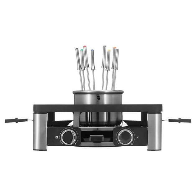 Machine à raclette & service à fondue mixés dans un seul appareil - Station Gourmet Lumero WMF