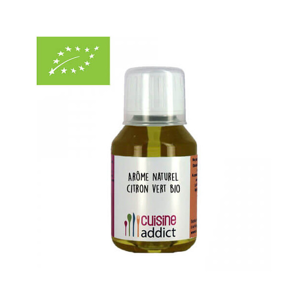 Arôme Alimentaire Bio Citron Vert 115 ml Cuisineaddict