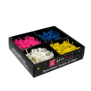 FIN DE SERIE Bobèches Simples Assorties (x250) Gatodéco FIN DE SERIE Bobèches Simples Assorties (x250) Gatodéco