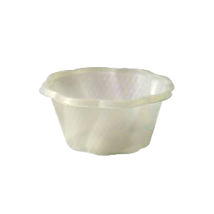 Pot à Glace 8cl Ø 7,8 cm Plastique (x100) Blanc Crème Pot à Glace 8cl Ø 7,8 cm Plastique (x100) Blanc Crème