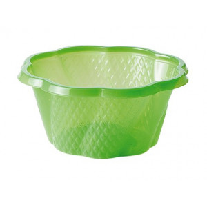 Pot à Glace 21cl Ø 10,6 cm Plastique (x100) Vert
