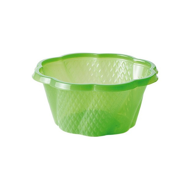 Pot à Glace 21cl Ø 10,6 cm Plastique (x100) Vert