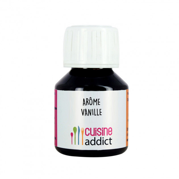 Arôme Alimentaire Vanille 58 ml Cuisineaddict