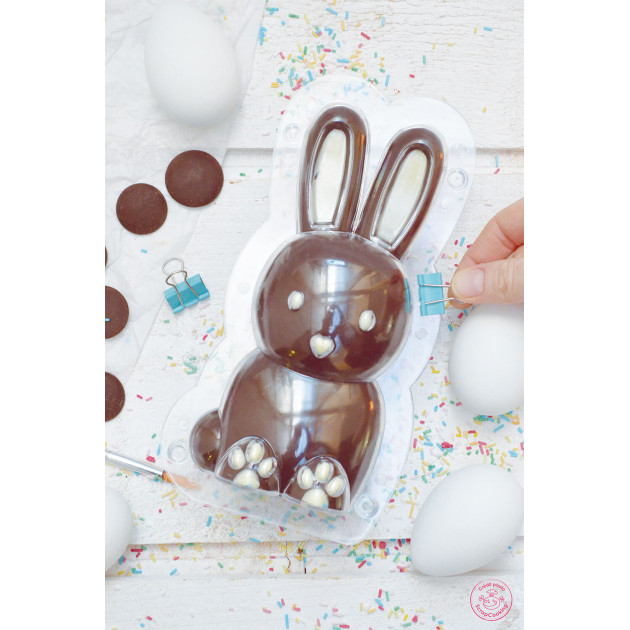 création Moule 3D Choco Lapin création Moule 3D Choco Lapin