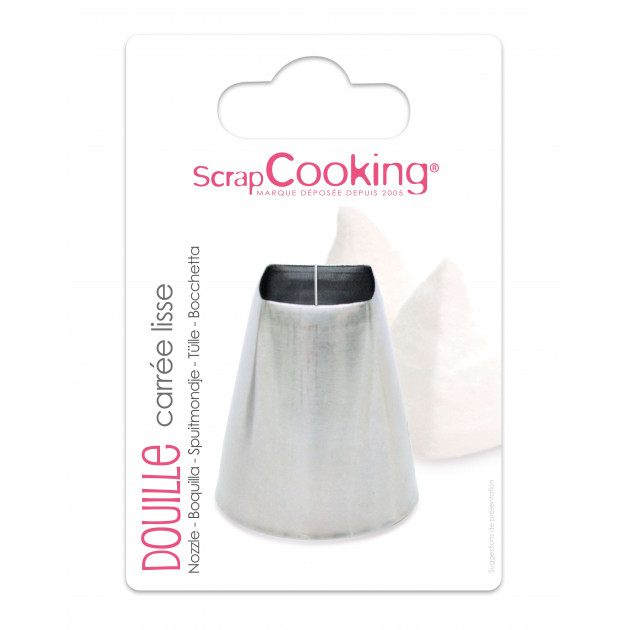 FIN DE SERIE Douille Carrée Lisse en Inox ScrapCooking