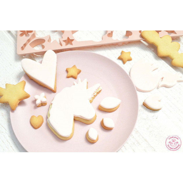 Empreinte biscuit licorne Empreinte biscuit licorne