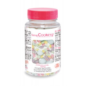 FIN DE SERIE Pot de décors sucrés spring 80 g ScrapCooking