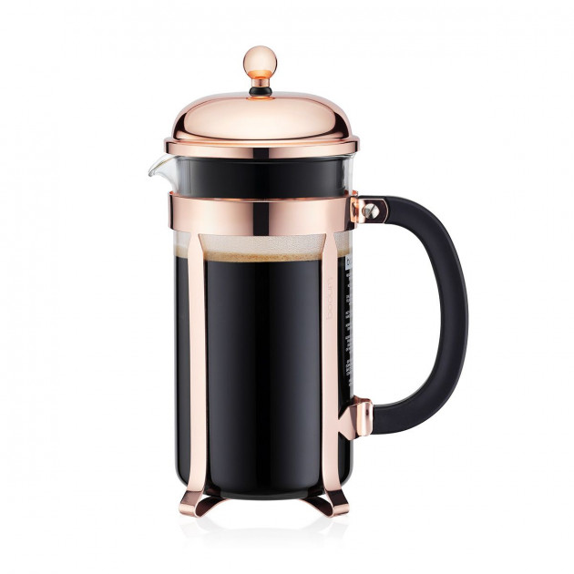 Cafetiere a Piston 1L Cuivre CHAMBORD Bodum