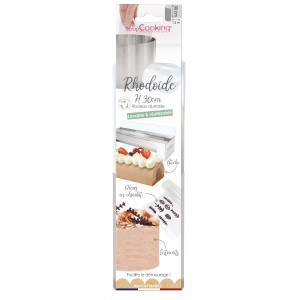 Feuilles de Rhodoïd 200µ Pâtisserie & Chocolat - 50pcs