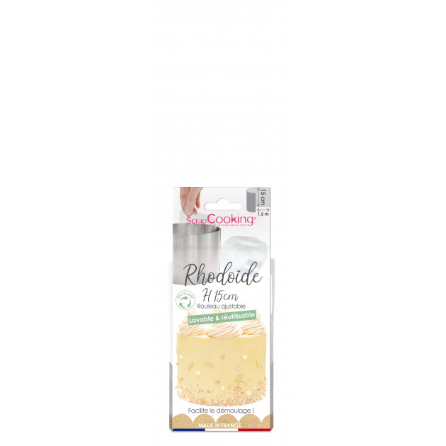 Rouleau de Rhodoïd H15 cm x L1.5 m ScrapCooking