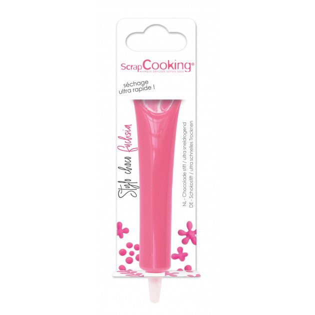 Stylo Chocolat Fuchsia 25 g ScrapCooking