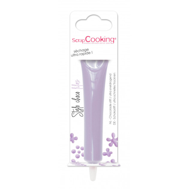 Stylo Chocolat Lilas 25 g ScrapCooking