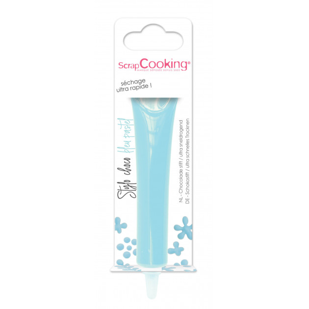 Stylo Chocolat Bleu Ciel 25 g ScrapCooking