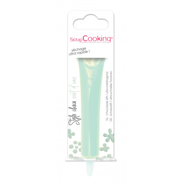 Stylo Chocolat Vert d’Eau 25 g ScrapCooking