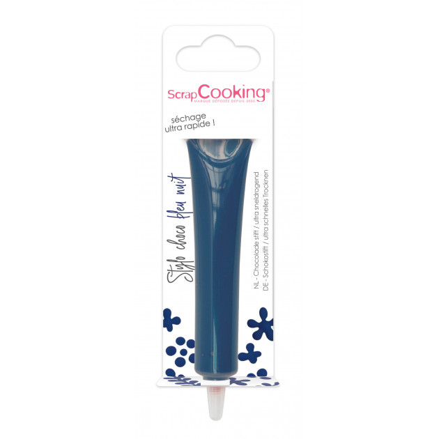 Stylo Chocolat Bleu Nuit 25 g ScrapCooking