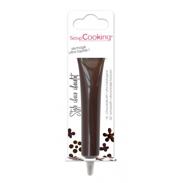 Stylo Chocolat Marron 25 g ScrapCooking