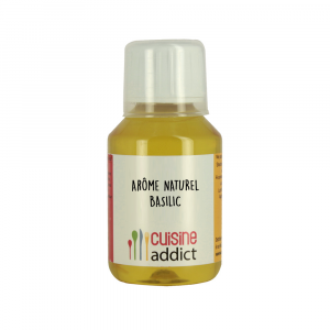 Arôme alimentaire Naturel Basilic 115ml Cuisineaddict