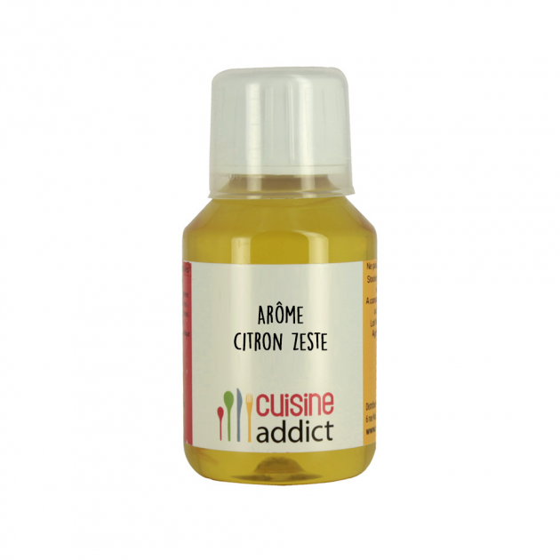 Arôme Alimentaire Citron Zeste 115 ml Cuisineaddict