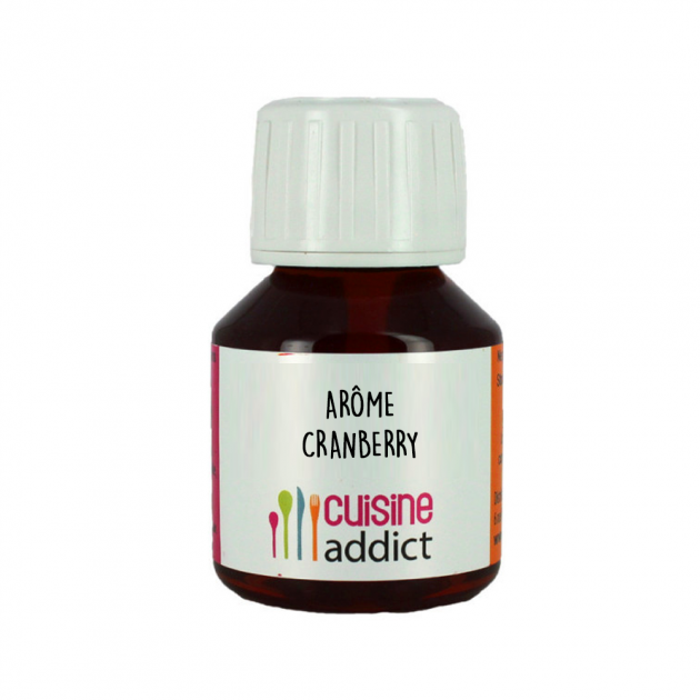 Arôme Alimentaire Cranberry 58 ml Cuisineaddict