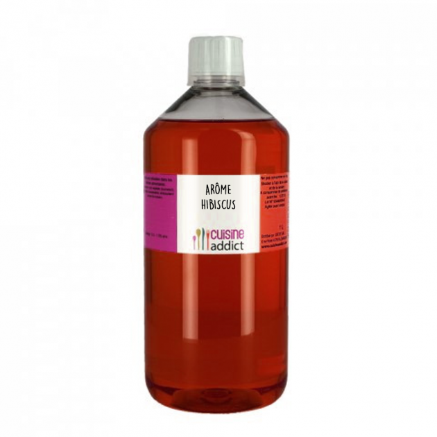 Arôme Alimentaire Hibiscus 1 L Cuisineaddict
