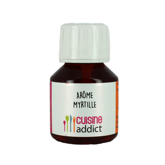 Arôme Alimentaire Myrtille 58 ml Cuisineaddict