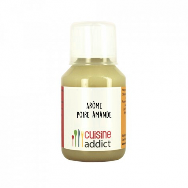 Arôme Alimentaire Poire Amande 115ml Cuisineaddict