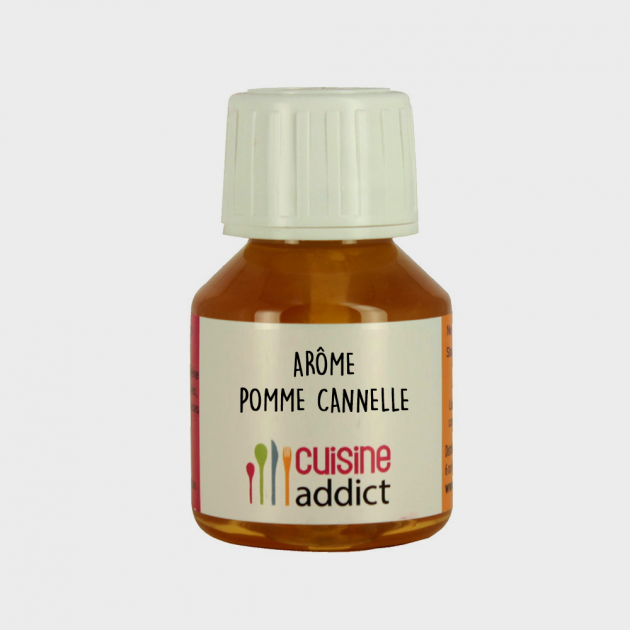 Arôme Alimentaire Pomme Cannelle 58 ml Cuisineaddict