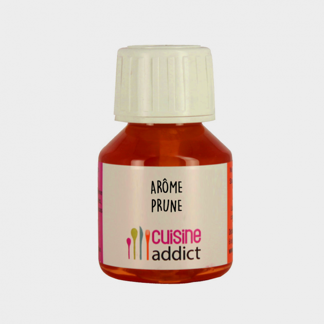 Arôme Alimentaire Prune 58ml Cuisineaddict