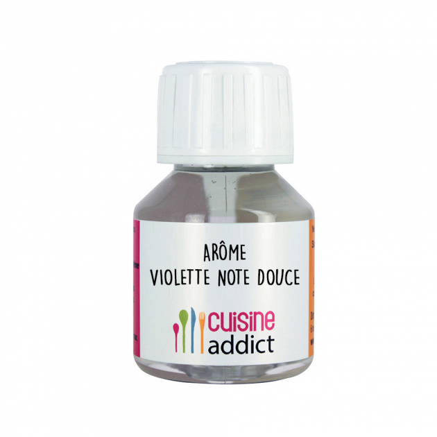 Arôme Alimentaire Violette (note douce) 58 ml Cuisineaddict