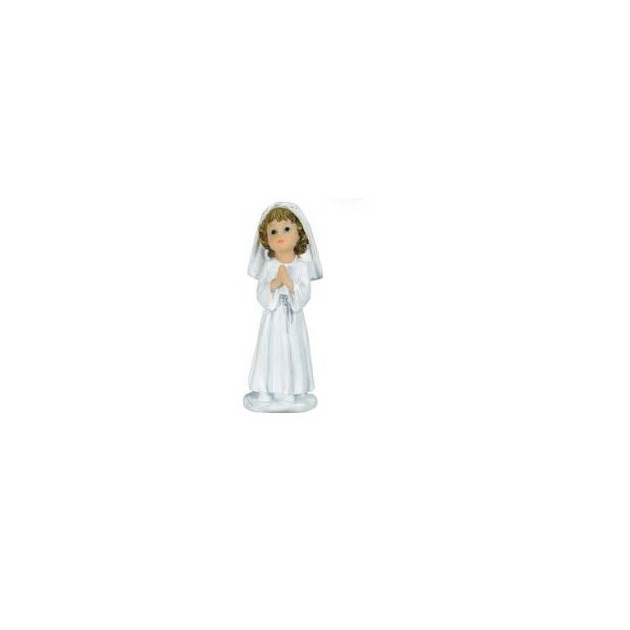 Sujet Communion Fille Aube Blanche 10 cm