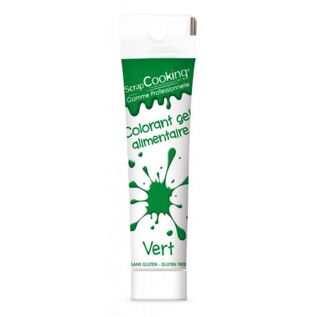 Colorant Gel Alimentaire Vert 20g Scrapcooking