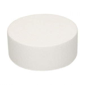 Support Polystyrène Rond Ø 12,5 cm H 5 cm Funcakes Support Polystyrène Rond Ø 12,5 cm H 5 cm Funcakes