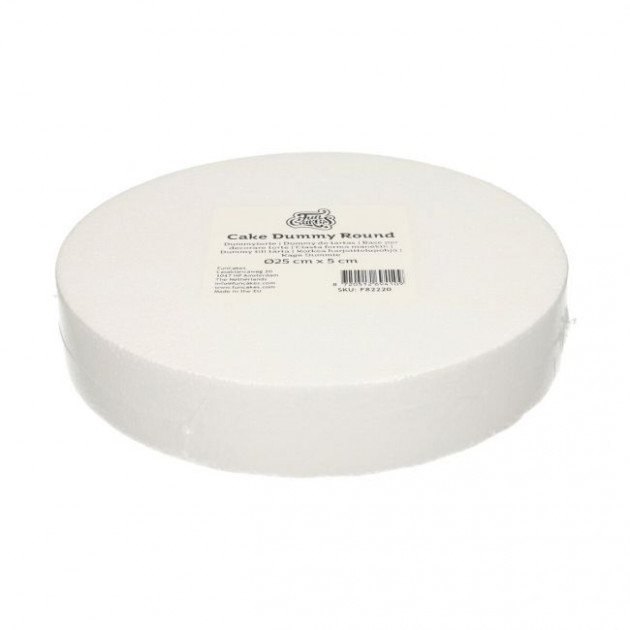 Dummy rond 25 cm en polystyrène Dummy rond 25 cm en polystyrène