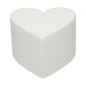Support Polystyrène Cœur Ø 10 cm H 7 cm Funcakes Support Polystyrène Cœur Ø 10 cm H 7 cm Funcakes
