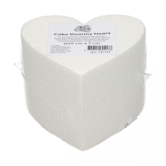 Funcakes - support polystyrène en cœur