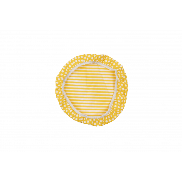 Couvercle réutilisable XL jaune 100% coton NUTS