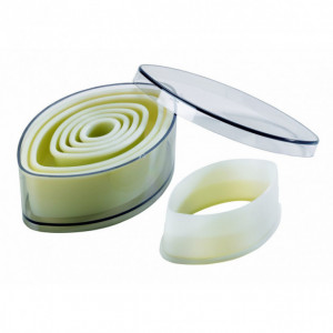 Emporte Pièce Ovale Uni Pointu Polyglass (x7) Emporte Pièce Ovale Uni Pointu Polyglass (x7)