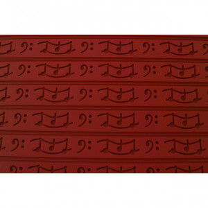 Tapis Relief silicone Musique 30 mm Tapis Relief silicone Musique 30 mm