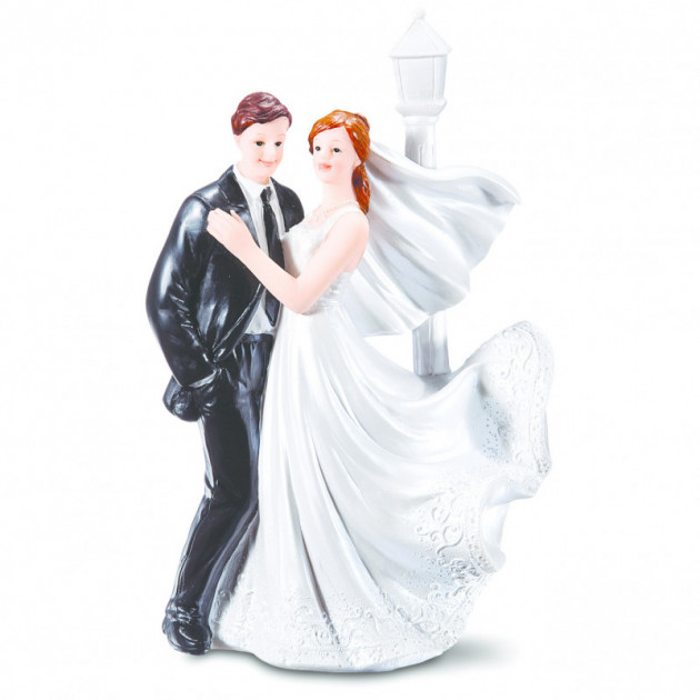 Figurine Mariage Maries Romantique 17.5 cm Modele 1