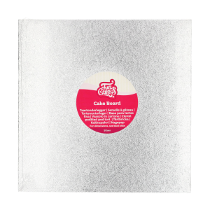 Support Gâteau Carré Ø25 cm Argenté Support Gâteau Carré Ø25 cm Argenté