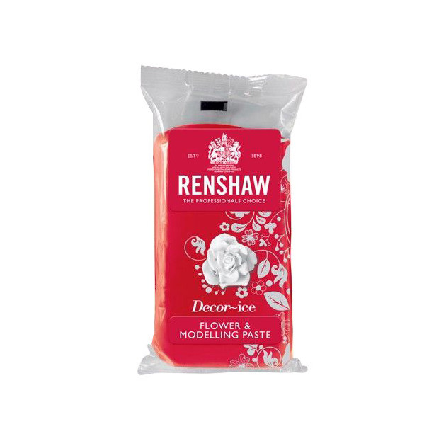DLUO Dépassée Gum Paste Renshaw Rouge Œillet 250g
