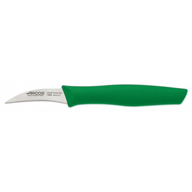 Couteau d'Office Inox 6 cm Vert Arcos NOVA