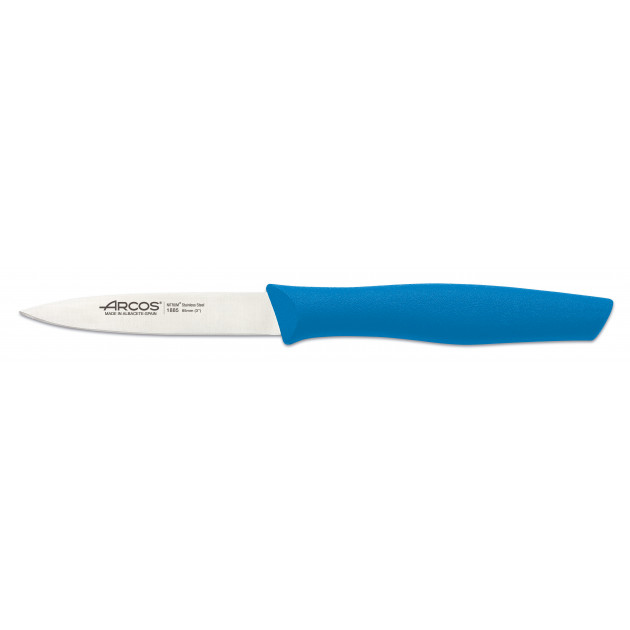 Couteau d'Office Inox 8,5 cm Bleu Arcos NOVA